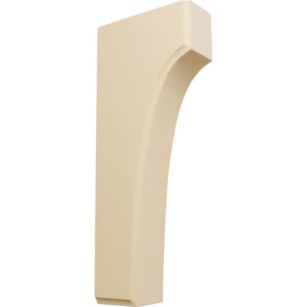 Ekena Millwork 1-3/4 in. x 4 in. x 10 in. Unfinished Wood Maple Clarksville Corbel