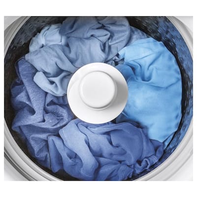 5.0 cu. ft. High-Efficiency Smart White Top Load Washer with Smart Dispense and Sanitize with Oxi, ENERGY STAR