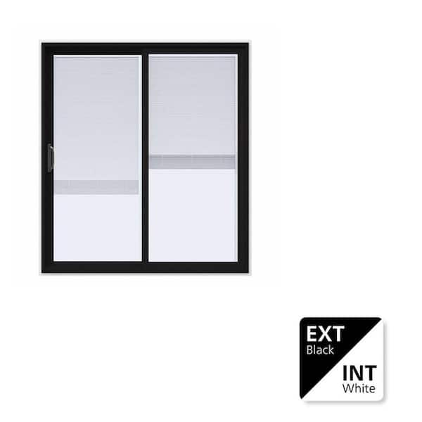 windyさん専用　縦141.0cm 横68.0cm 左右上下ファスナー　有 JELD-WEN 72 in. x 80 in. V-4500 Contemporary Black FiniShield