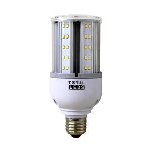 80-Watt Equivalent E26 Corn Lamp Bulb, Non Dimmable with IP64 rating, LED Light Bulb in Warm White