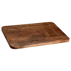 FUNKOL Small Large Size 15.8 in. W x 15.8 in. D Round Reversible Teak Cutting  Board With Grooves (set of 5) W685LML0007*5 - The Home Depot