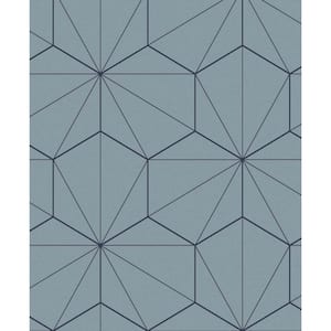 Seabrook Designs Ice Age Ellisse Geometric Unpasted Paper Nonwoven ...