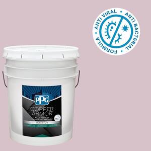 5 gal. PPG1046-3 Old Mission Pink Eggshell Antiviral and Antibacterial Interior Paint with Primer