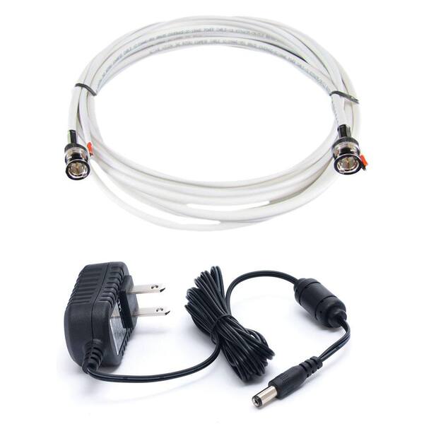 Revo 500 ft. BNC Cable and Power Supply Bundle for Use with REVO 12 Volt Elite Cameras-DISCONTINUED