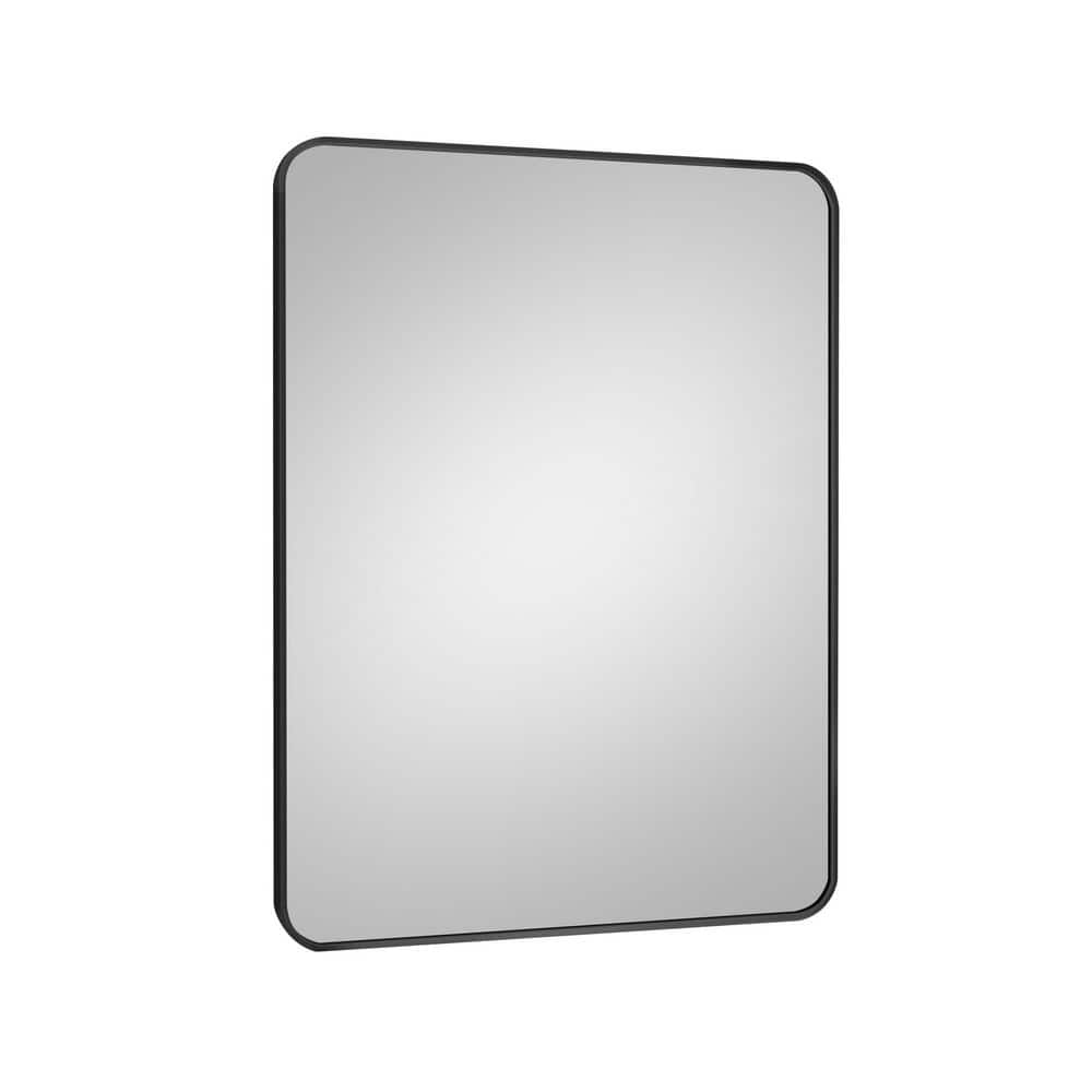 24 in. W x 32 in. H Rectangular Framed Wall Bathroom Vanity Mirror in