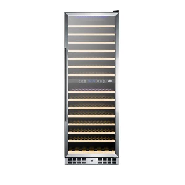 Summit Appliance 24 in. 157-Bottle Wine Cooler with Two Temperature Zones