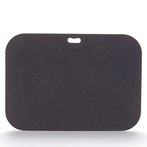 The Original Grill Pad 42 in. x 30 in. Rectangular Berry Black Deck Protector