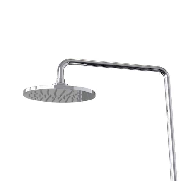DreamLine Abbey with Single Handle 1-Spray Pattern 1-Spray Shower Faucet 2.5 GPM with No Additional Features in Chrome