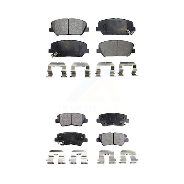 TEC Front Rear Ceramic Brake Pads Kit For Kia Optima Hyundai Veloster Forte Koup KTC-100195