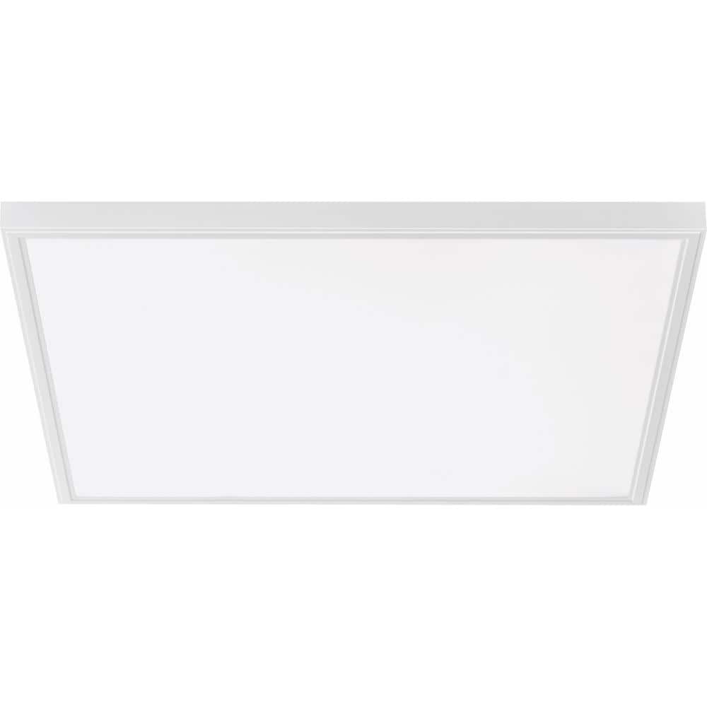 White Aluminum 24" x 24" LED Flat Panel Light