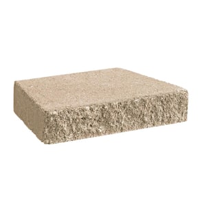 2.5 in. x 12 in. x 7.5 in. Sand Concrete Retaining Wall Cap (128-Piece Pallet)