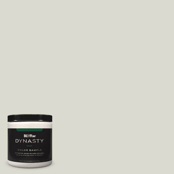 BEHR DYNASTY 8 oz. #N350-1 Hazy Trail Semi-Gloss Enamel Stain-Blocking Interior/Exterior Paint & Primer Sample