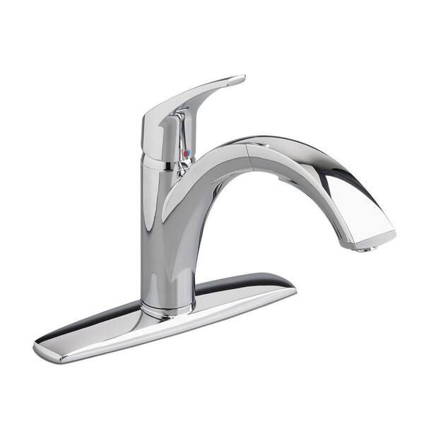 American Standard Arch Single-Handle Pull-Out Sprayer 1-Hole Kitchen Faucet with 2.2 gpm in Polished Chrome