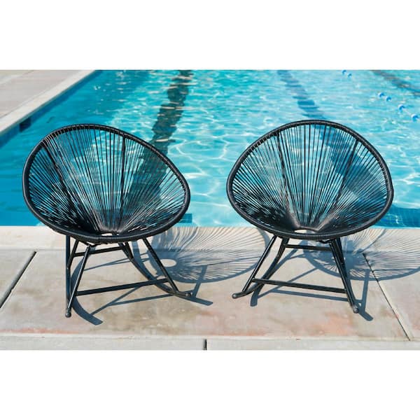 dark grey plastic garden chairs