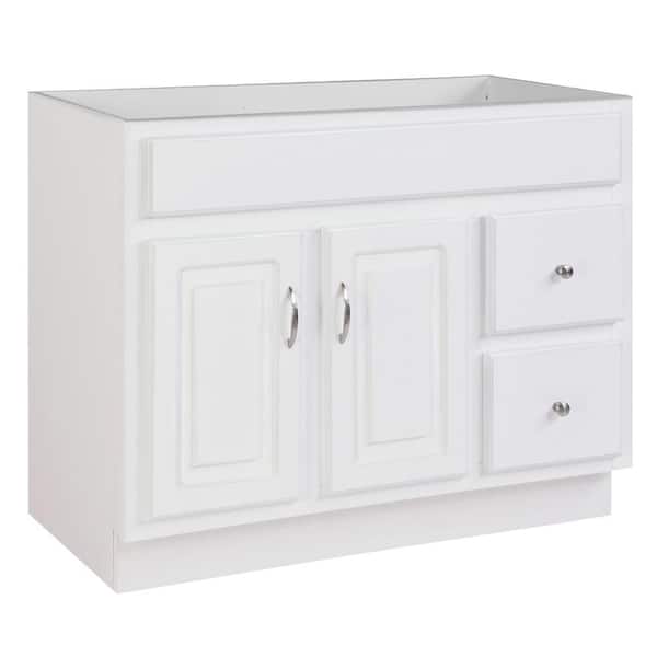 Design House Concord 36 in. W x 21 in. D x 30 in. H Bath Vanity Cabinet without Top in White Gloss (Ready to Assemble)