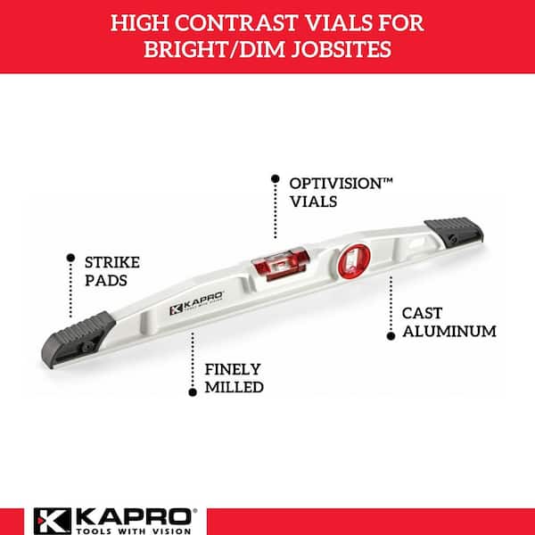 24 in. Professional Cast Level with Optivision