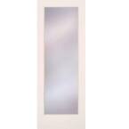 28 in. x 80 in. Privacy Smooth 1 Lite Primed MDF Interior Door Slab