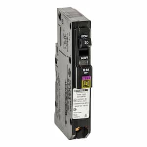QO 20 Amp Single-Pole Plug-On Neutral Dual Function (CAFCI and GFCI) Circuit Breaker (6-Pack)
