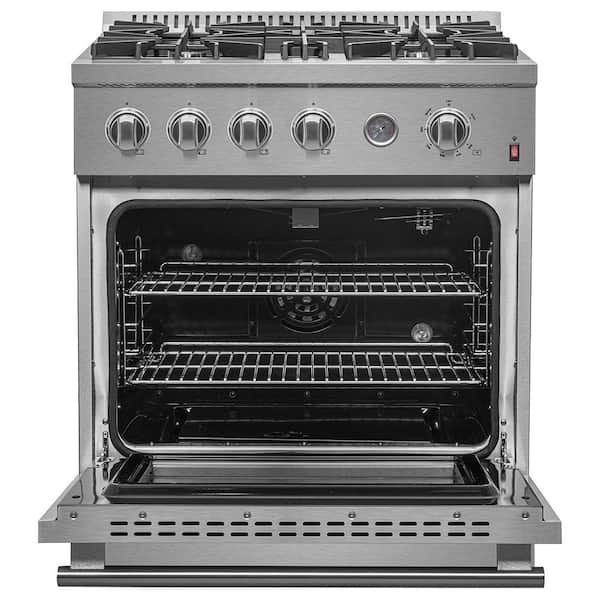 Marco 30-inch Gas Range in Stainless Steel, 4 Burners