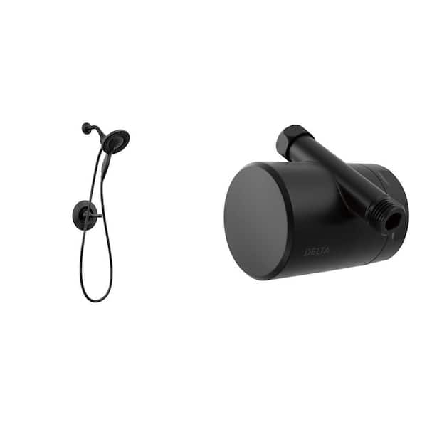 Arvo In2ition 2-in-1 Shower Faucet (1.75 GPM) and Clarifi Standard Shower Filter in Matte Black Combo