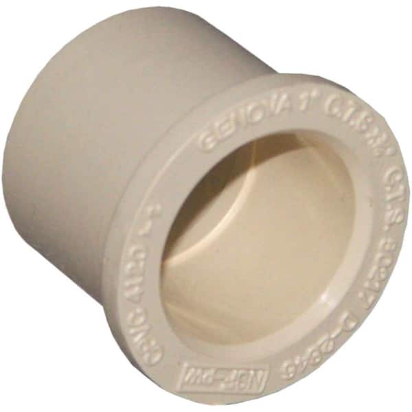 Genova Products 1 in. x 3/4 in. CPVC Reducing Bushing