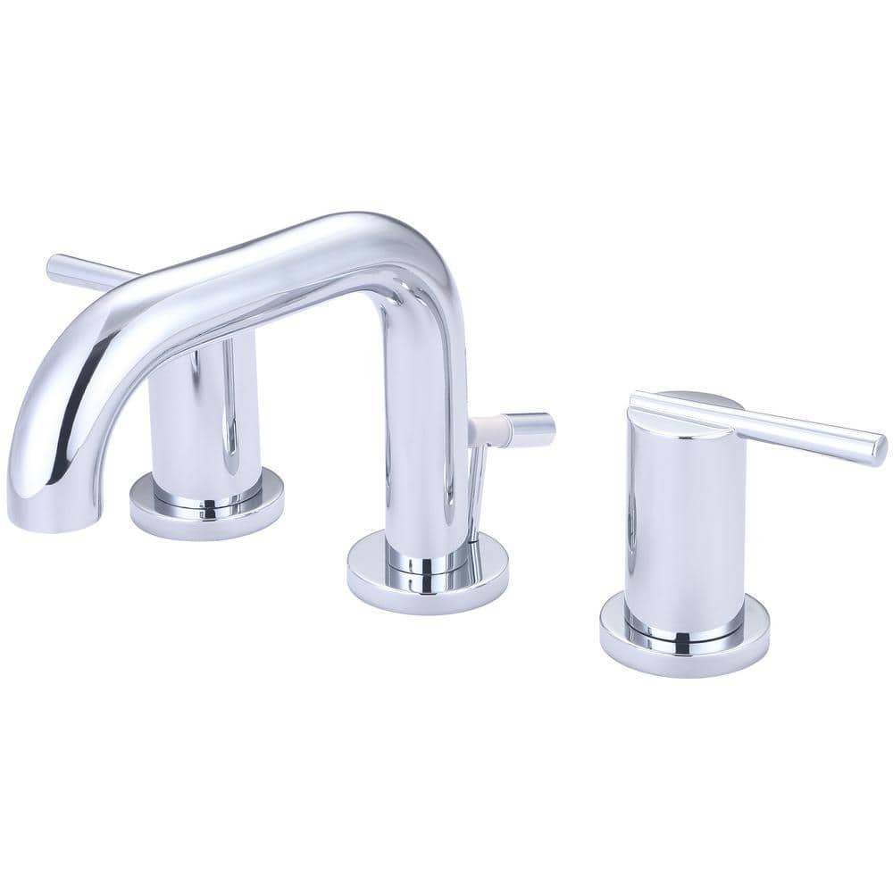 12-Volt 8 in. Widespread Double-Handle Bathroom Faucet in Polished Chrome price history on PriceWatchPro