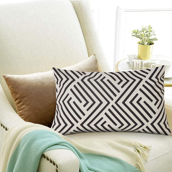 Better Homes & Gardens, Ivory Arches Decorative Pillow, Square, 20