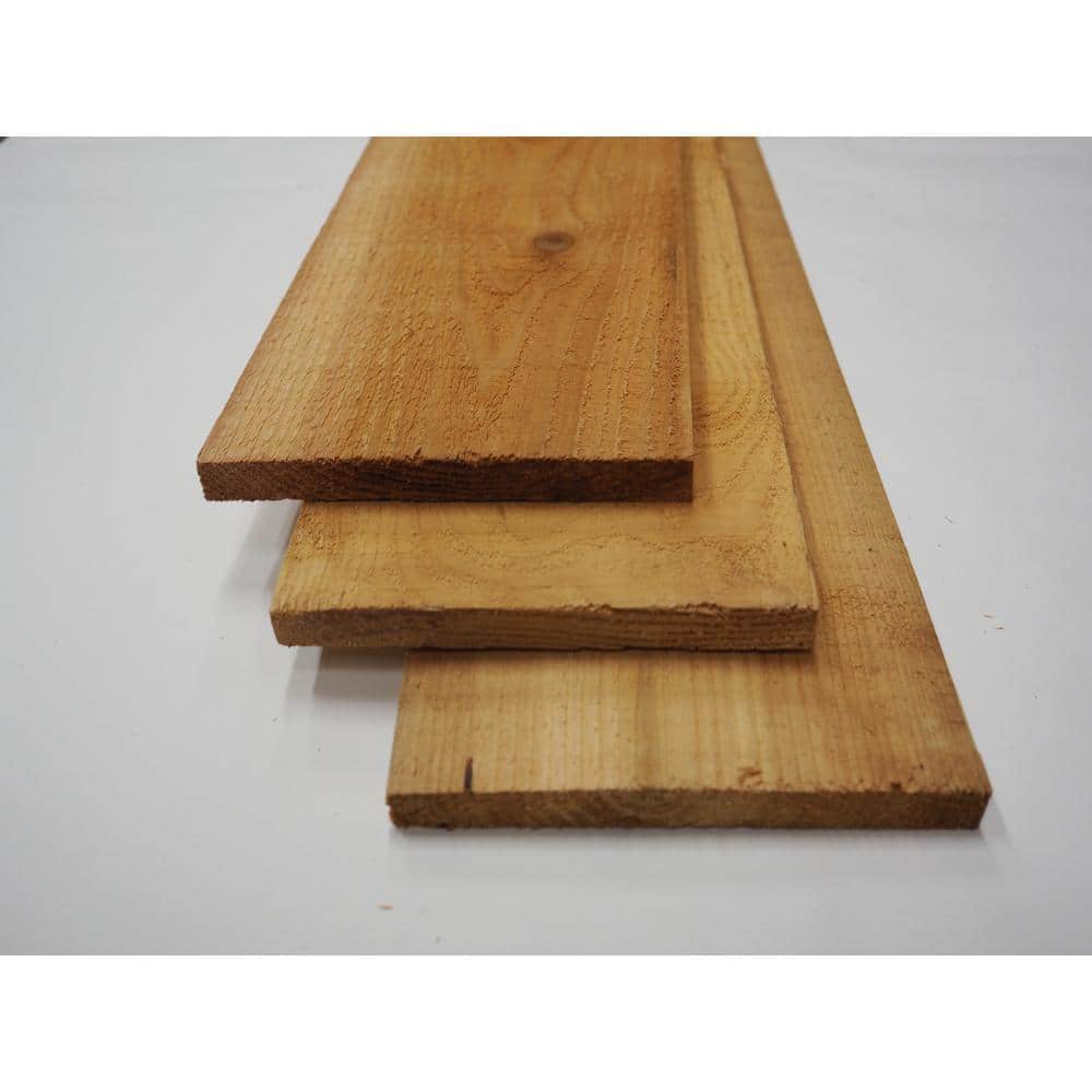 1 in. x 8 in. x 8 ft. Select Tight Knot S1S2E Kiln-Dried Cedar