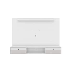 Liberty 70.86 in. White Floating Entertainment Center Fits TV's up to 65 in. with Cable Management