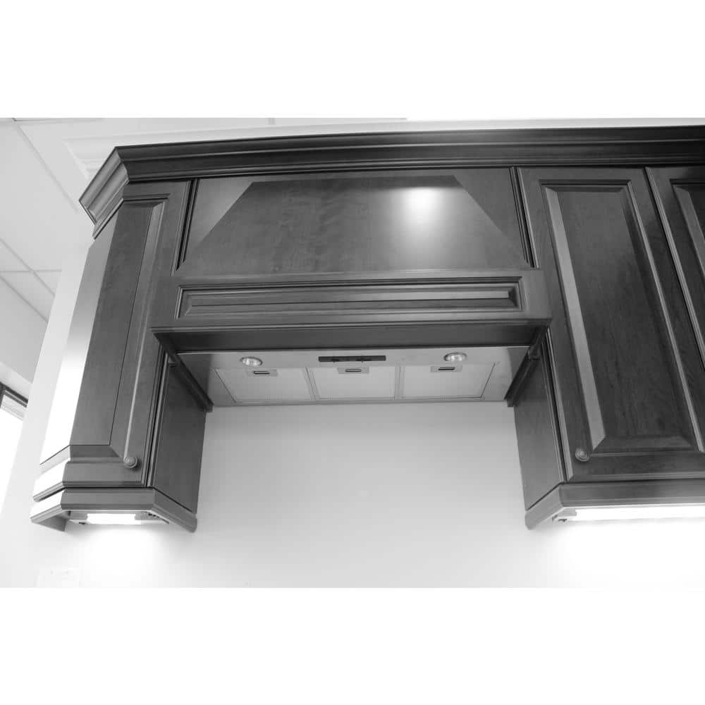 Cyclone 34" Stainless Steel 550 CFM Convertible Insert Range Hood