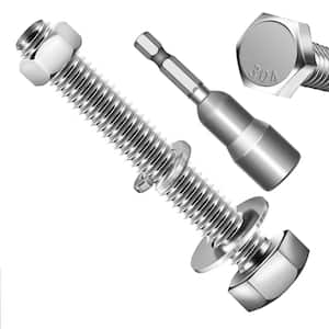 Stainless Steel Fully Threaded Rod1/4" -20 Thread Size 12-Inch Length - View #10