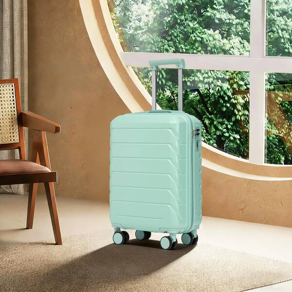 Flynama 20 Inch ABS Hard Spinner Luggage, Scratch Resistant Shell