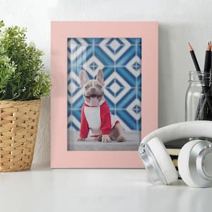 Modern 5 in. x 7 in. Pink Picture Frame