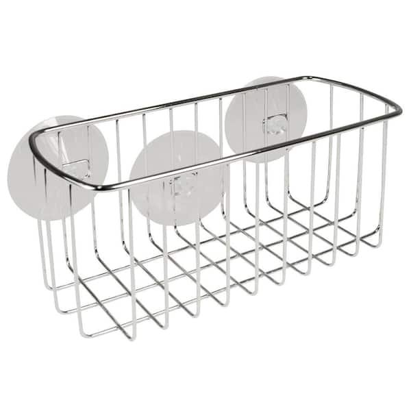 interDesign Rondo Rectangle Basket in Stainless Steel