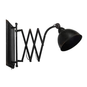 Arris Extension Black Wall Sconce
