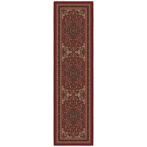 Ottomanson Ottohome Collection Non-Slip Rubberback Medallion