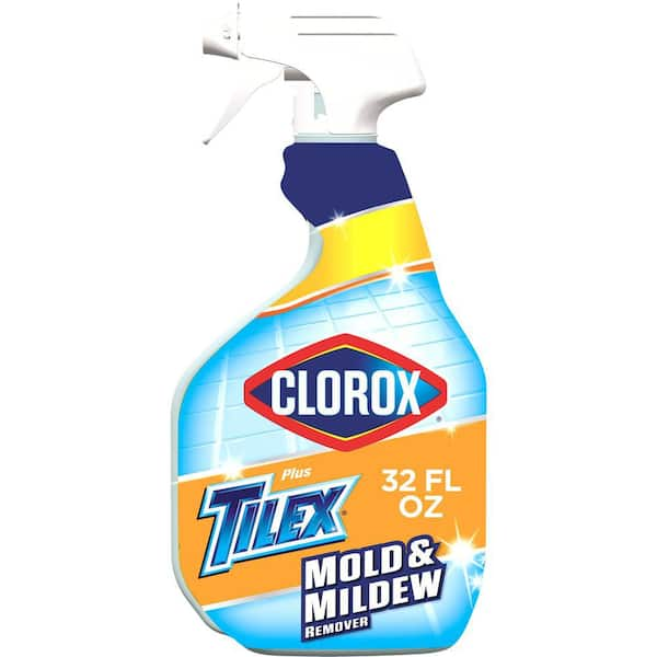 Clorox Clorox Plus Tilex 32 oz. Mold and Mildew Remover and Stain Cleaner  with Bleach Spray 4460001234 - The Home Depot