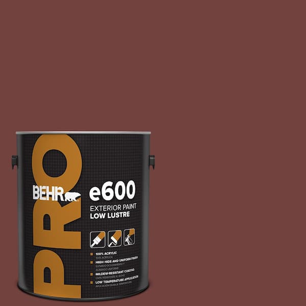 BEHR PRO 1 gal. #ECC-27-1 Red Pines Low Luster Exterior Paint