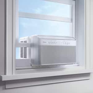 8,000 BTU 115V Window Air Conditioner Cools 350 Sq. Ft. with Wi-Fi and ENERGY STAR in White
