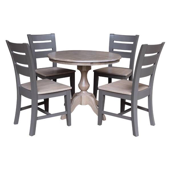Washed Gray Taupe International Concepts Dining Room Sets K09 36rt 11 Ci38 604 64 600 