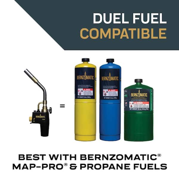 Bernzomatic DuraCast 8000 Torch Compatible with MAP-Pro Gas and