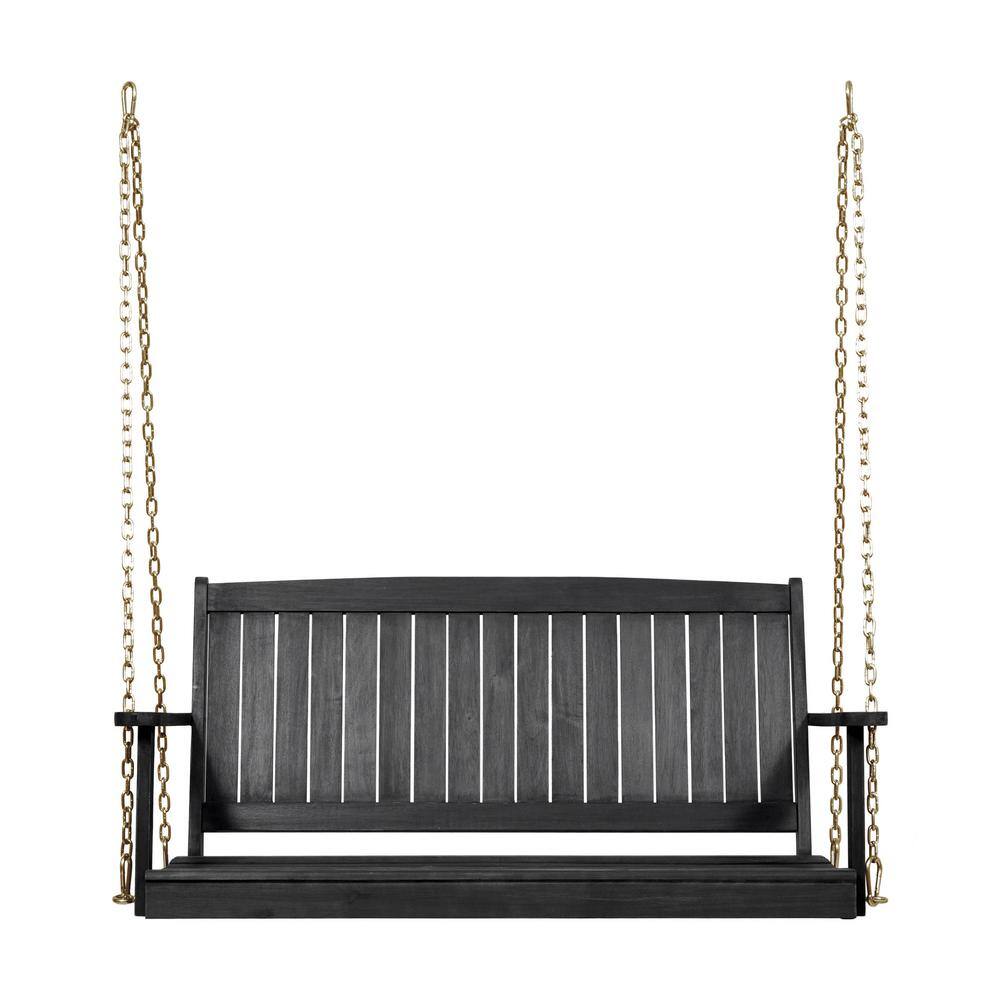 48.25 in. Seats 2-People Wood Patio Swing Porch Swing