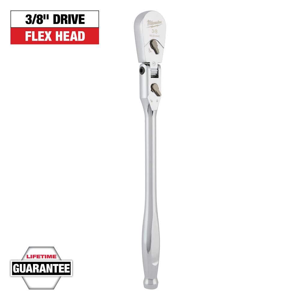Milwaukee 3/8 in. Drive 12 in. Flex Head Ratchet 48-22-9041