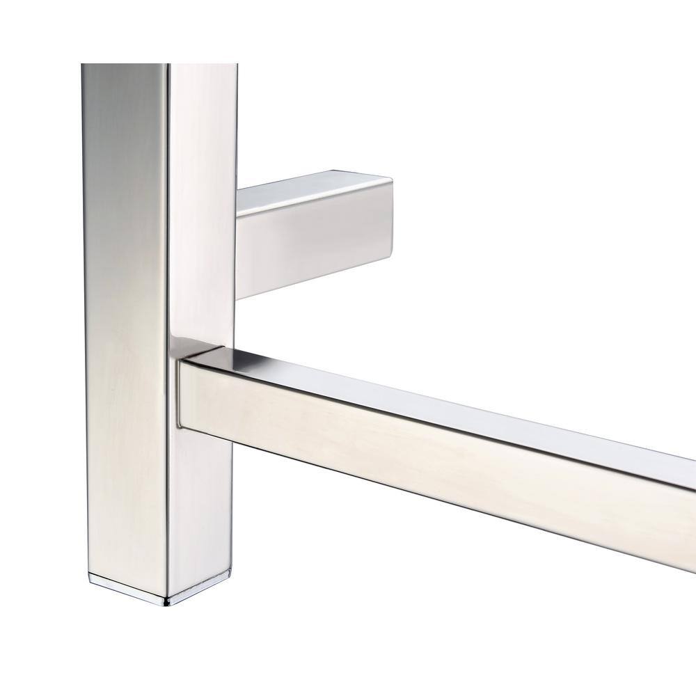 Charles Series Polished Chrome Stainless Steel Wall Mounted Towel Warmer