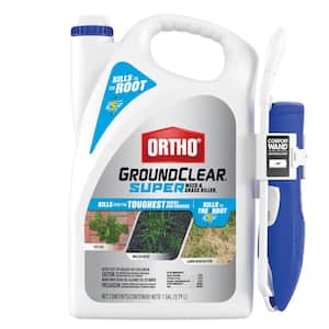 Groundclear Super 1 Gal. Ready-to-Use Weed and Grass Killer with Battery-Powered Wand