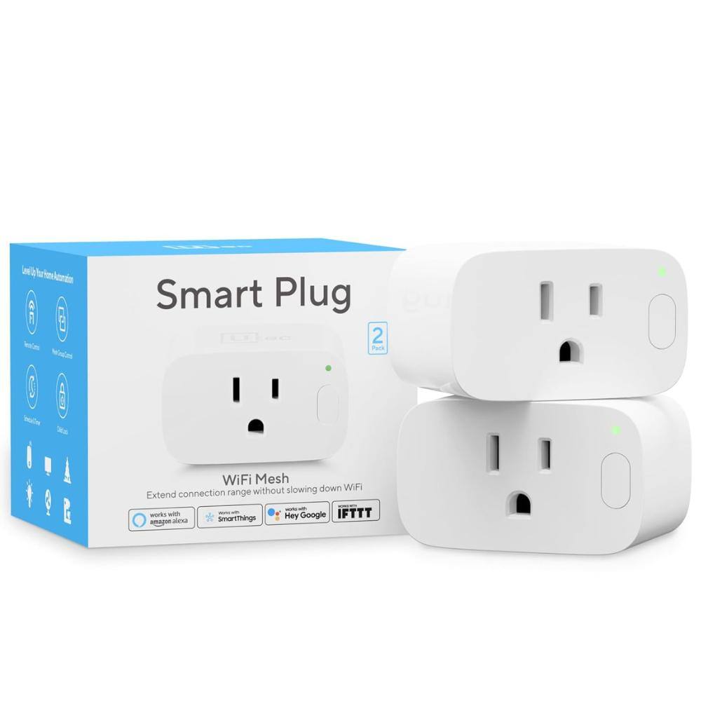 Wi-Fi Mesh Smart Plug (2-Pack)