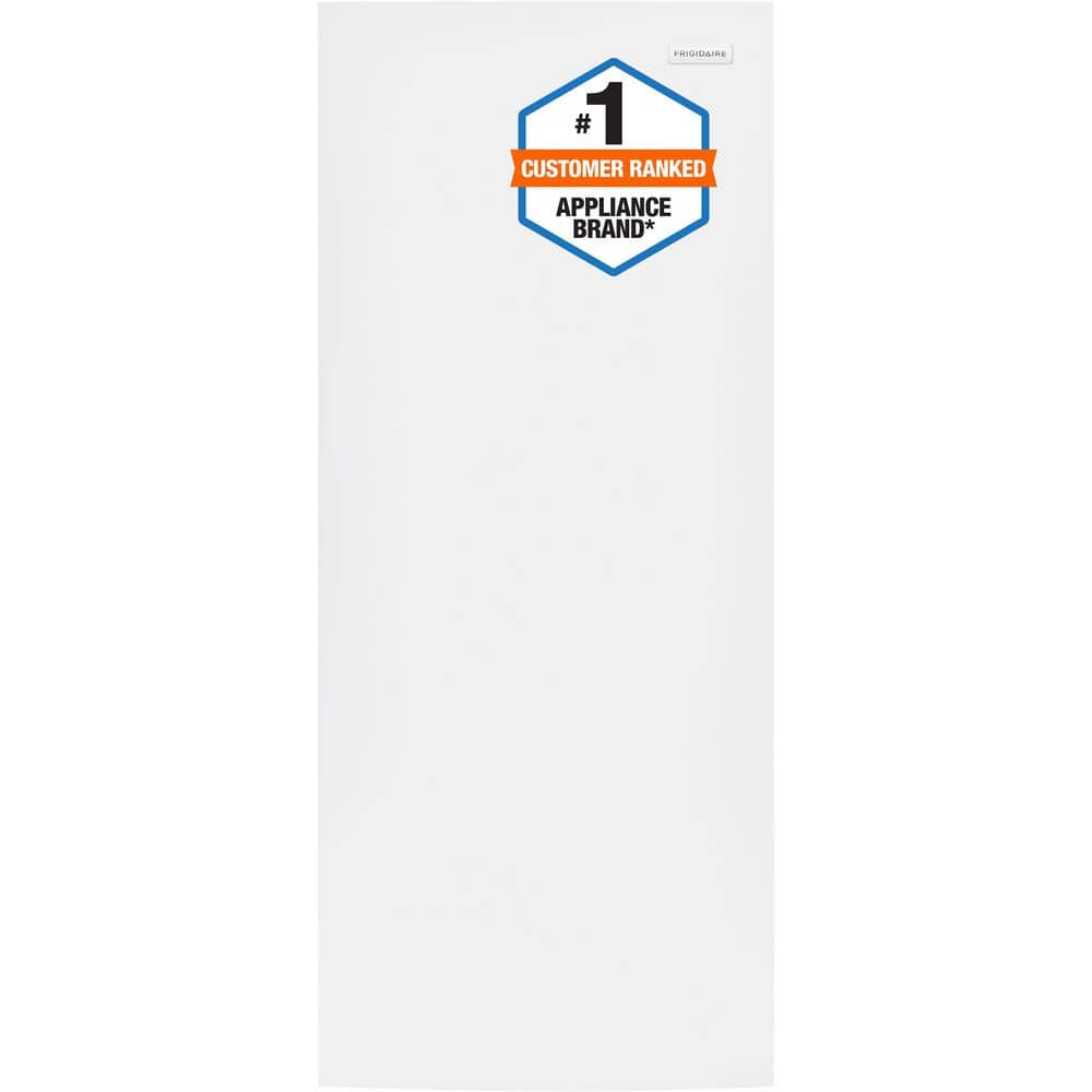 White 13 cu. ft. Frost-Free Upright Freezer with LED Lighting