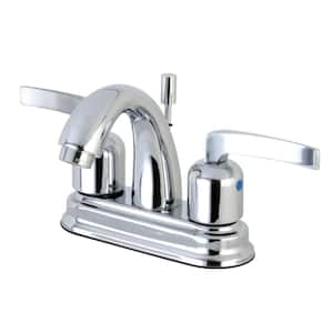 Centurion 4 in. Centerset 2-Handle Bathroom Faucet in Polished Chrome