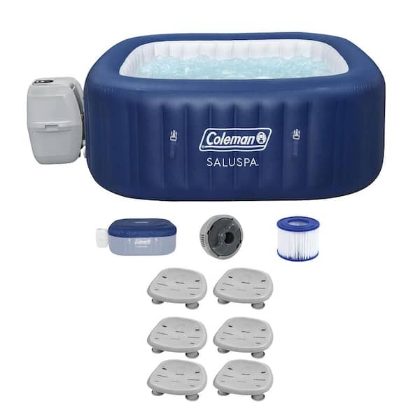 Hawaii 6-Person 140-Jet Inflatable Hot Tub and Spa Seat with Adjustable Legs (6-Pack)