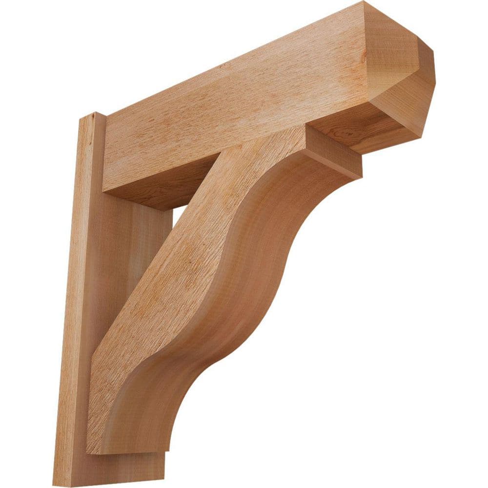 8 in. x 26 in. x 26 in. Fuston Craftsman Rough Sawn Western Red Cedar Outlooker price history on PriceWatchPro